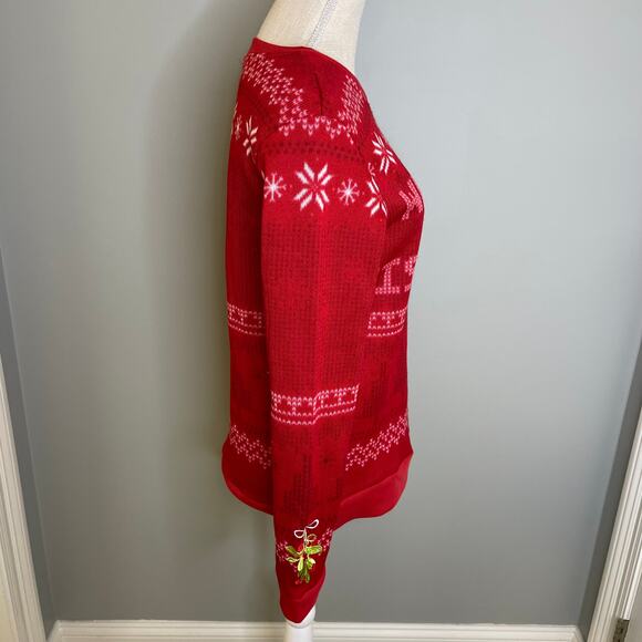 Mad Engine Where's the Mistletoe Sweatshirt, M - Picture 4 of 8